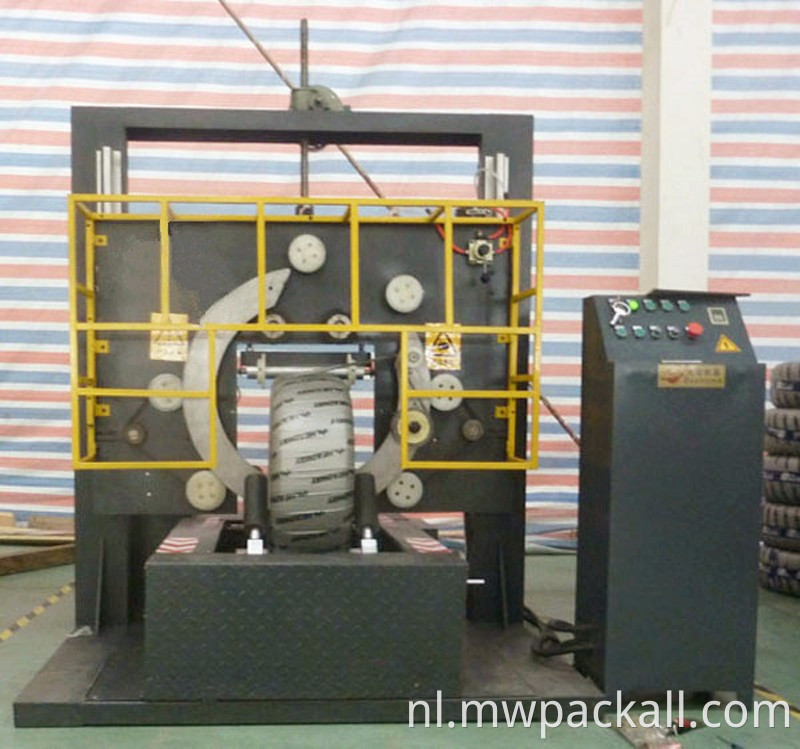 Draadstangspoelringpakmachine